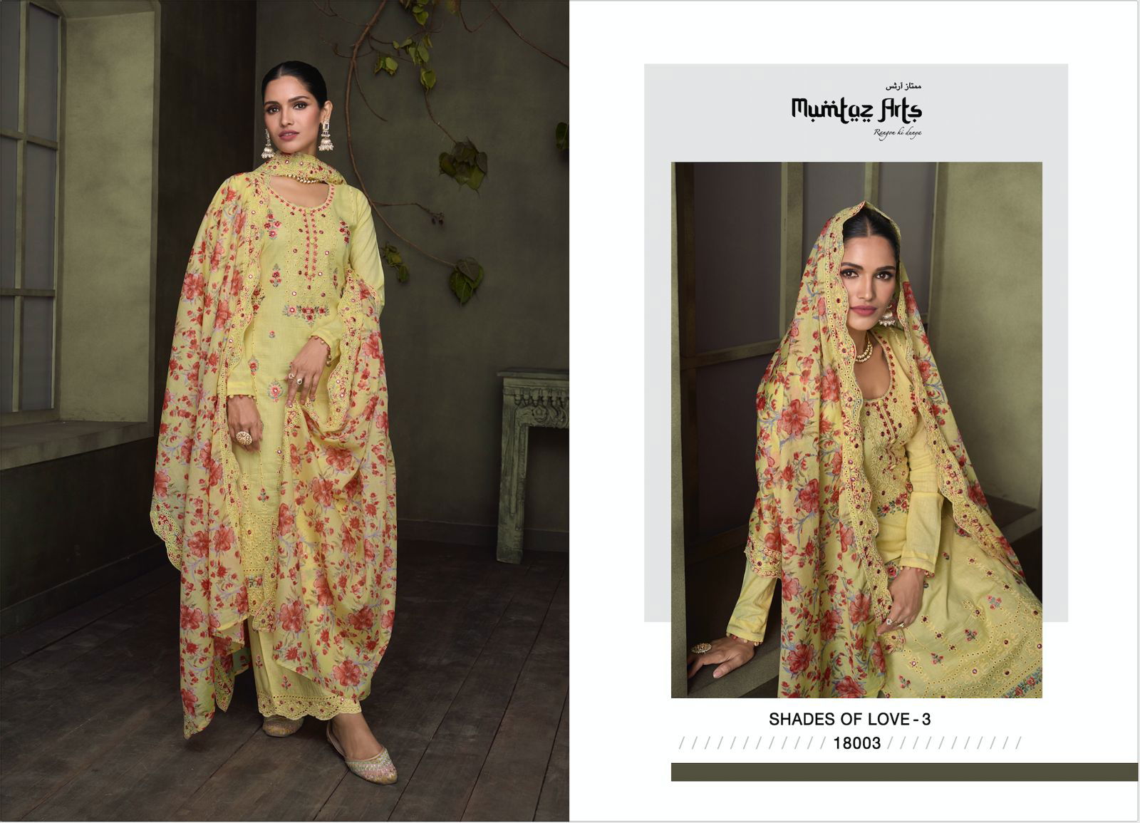 Shades Of Love 3 By Mumtaz Designer Dress Material Catalog